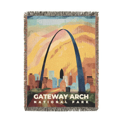 Gateway Arch National Park Woven Blanket | S09