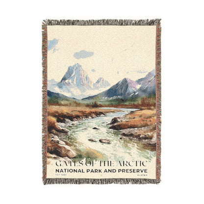 Gates of the Arctic National Park Woven Blanket | S04