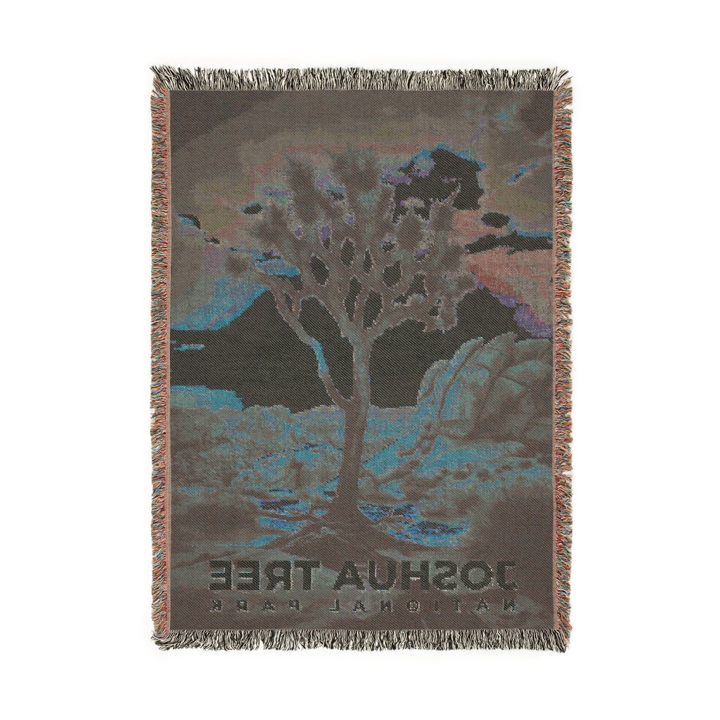 Joshua Tree National Park Woven Blanket | S10