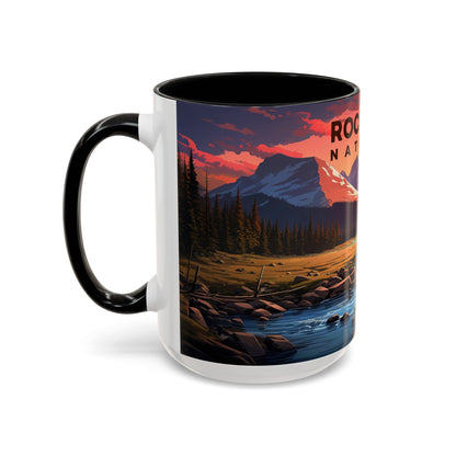 Rocky Mountain National Park Mug | Accent Coffee Mug (11, 15oz)