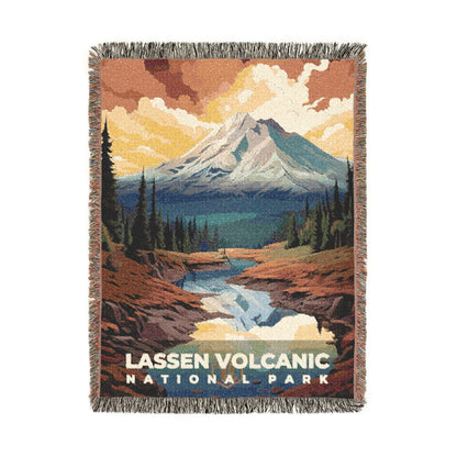 Lassen Volcanic National Park Woven Blanket | S07
