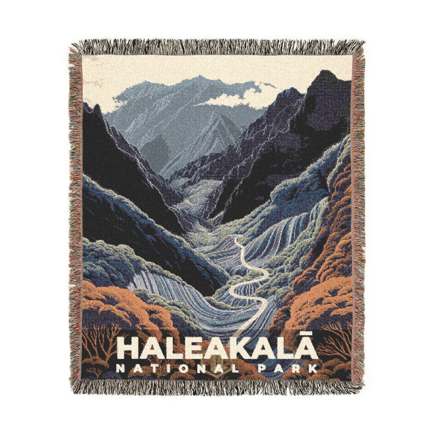 Haleakala National Park Woven Blanket | S19