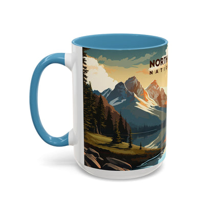 North Cascades National Park Mug | Accent Coffee Mug (11, 15oz)