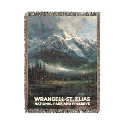 Wrangell-St. Elias National Park Woven Blanket | S12