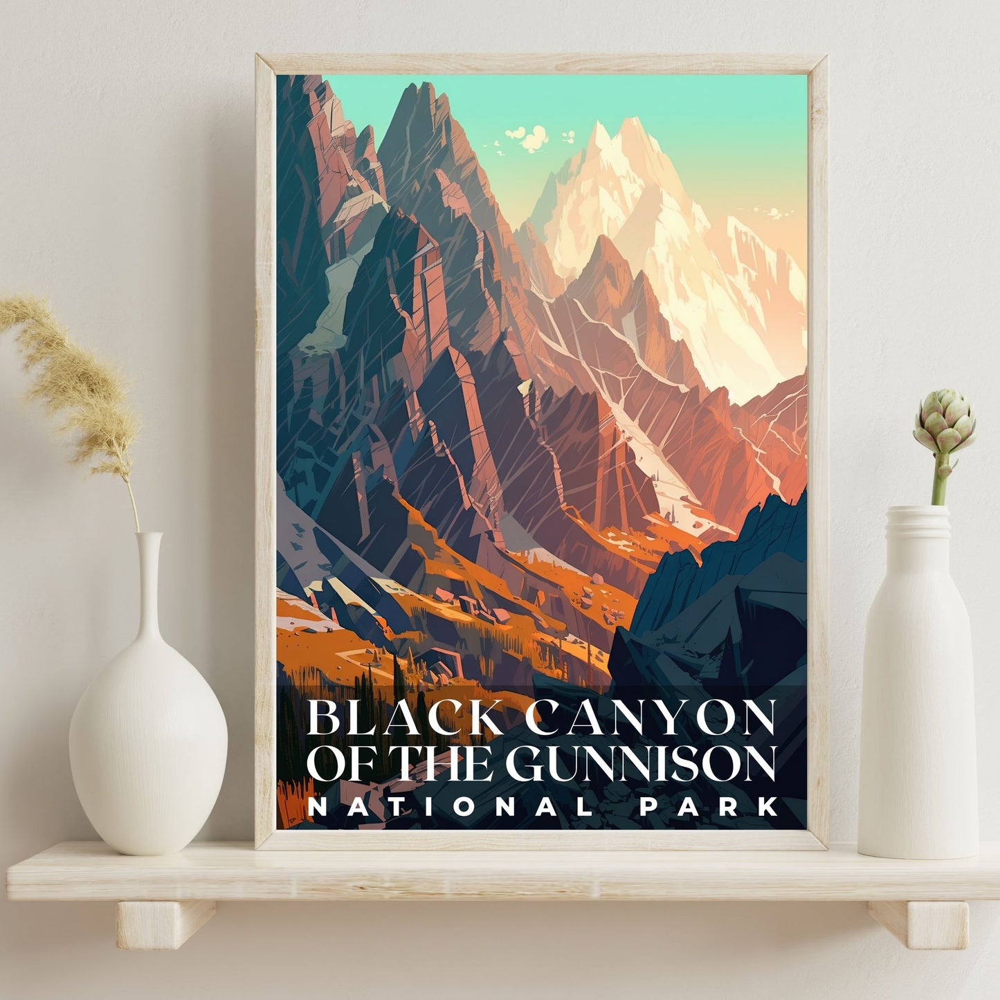 Black Canyon National Park Poster | S01