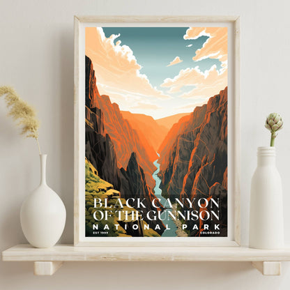 Black Canyon National Park Poster | S03