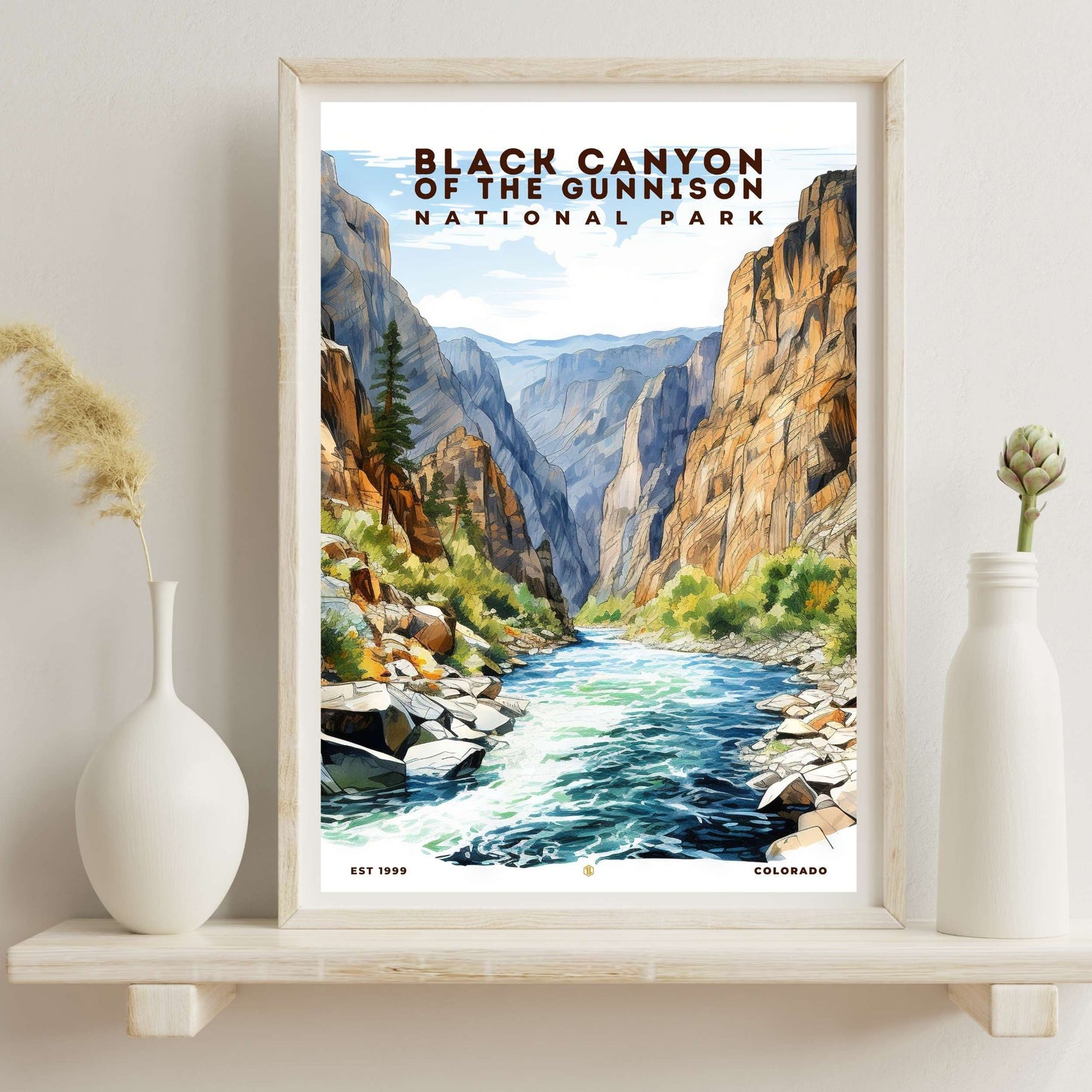 Black Canyon National Park Poster | S08