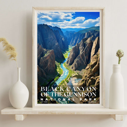 Black Canyon National Park Poster | S10