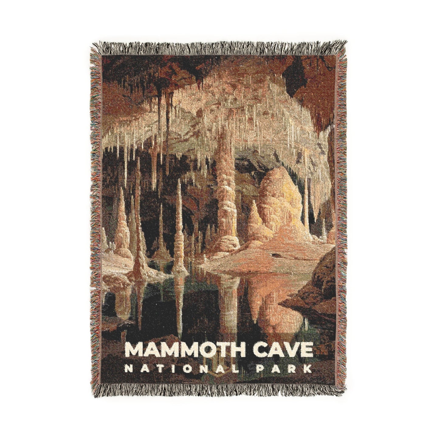 Mammoth Cave National Park Woven Blanket | S14