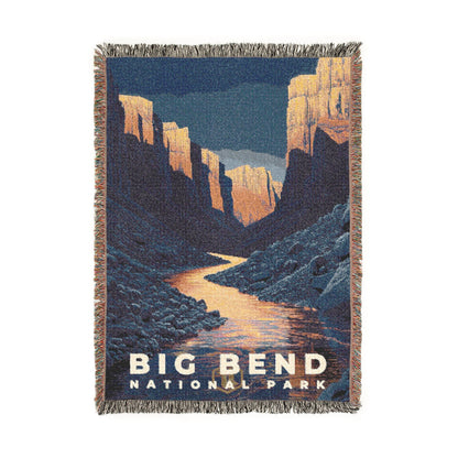 Big Bend National Park Woven Blanket | S19