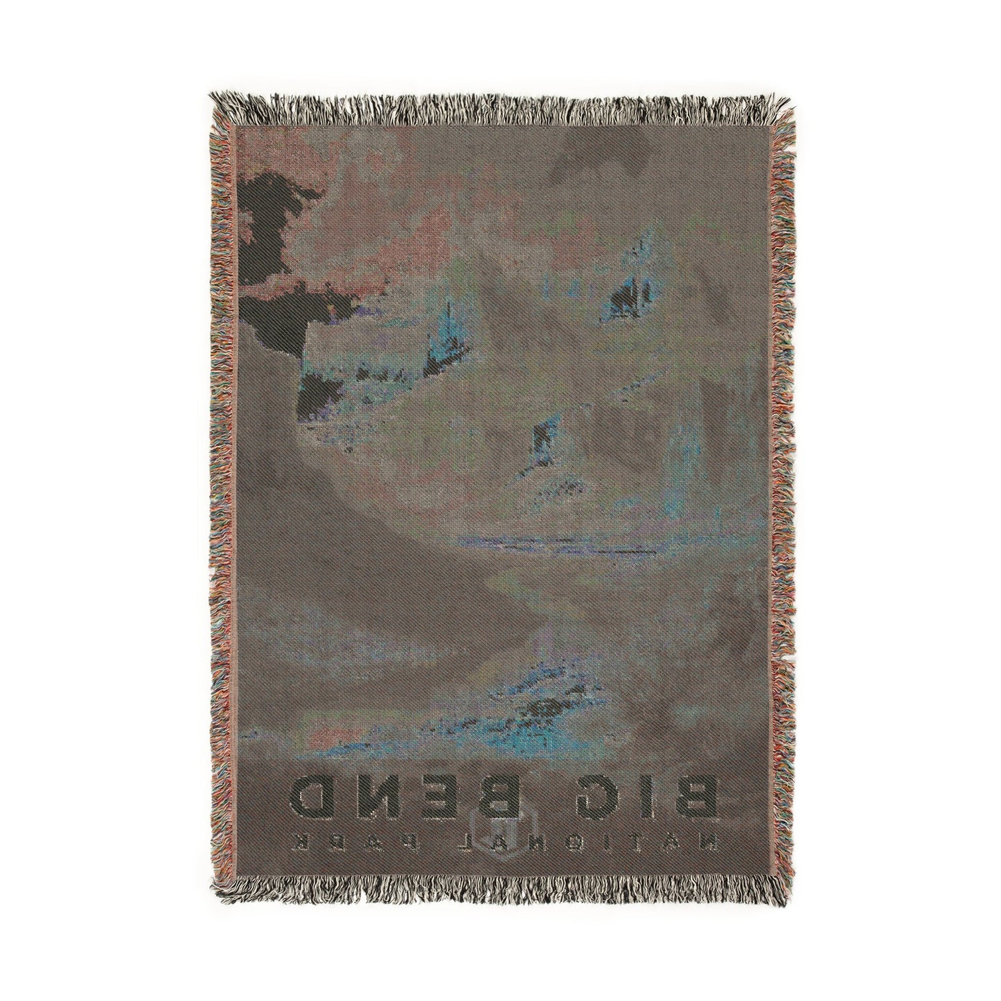 Big Bend National Park Woven Blanket | S12
