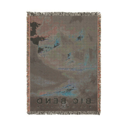 Big Bend National Park Woven Blanket | S12