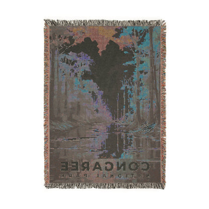 Congaree National Park Woven Blanket | S06