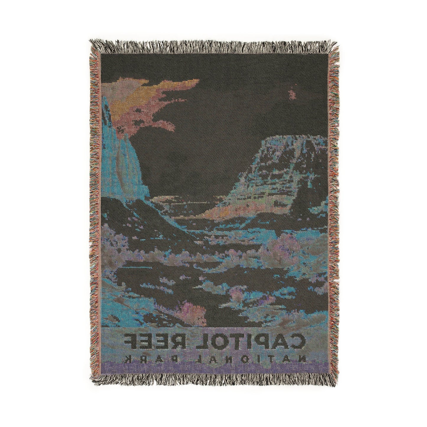 Capitol Reef National Park Woven Blanket | S08