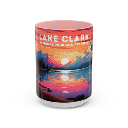 Lake Clark National Park Mug | Accent Coffee Mug (11, 15oz)