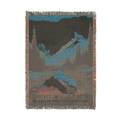 Gates of the Arctic National Park Woven Blanket | S05