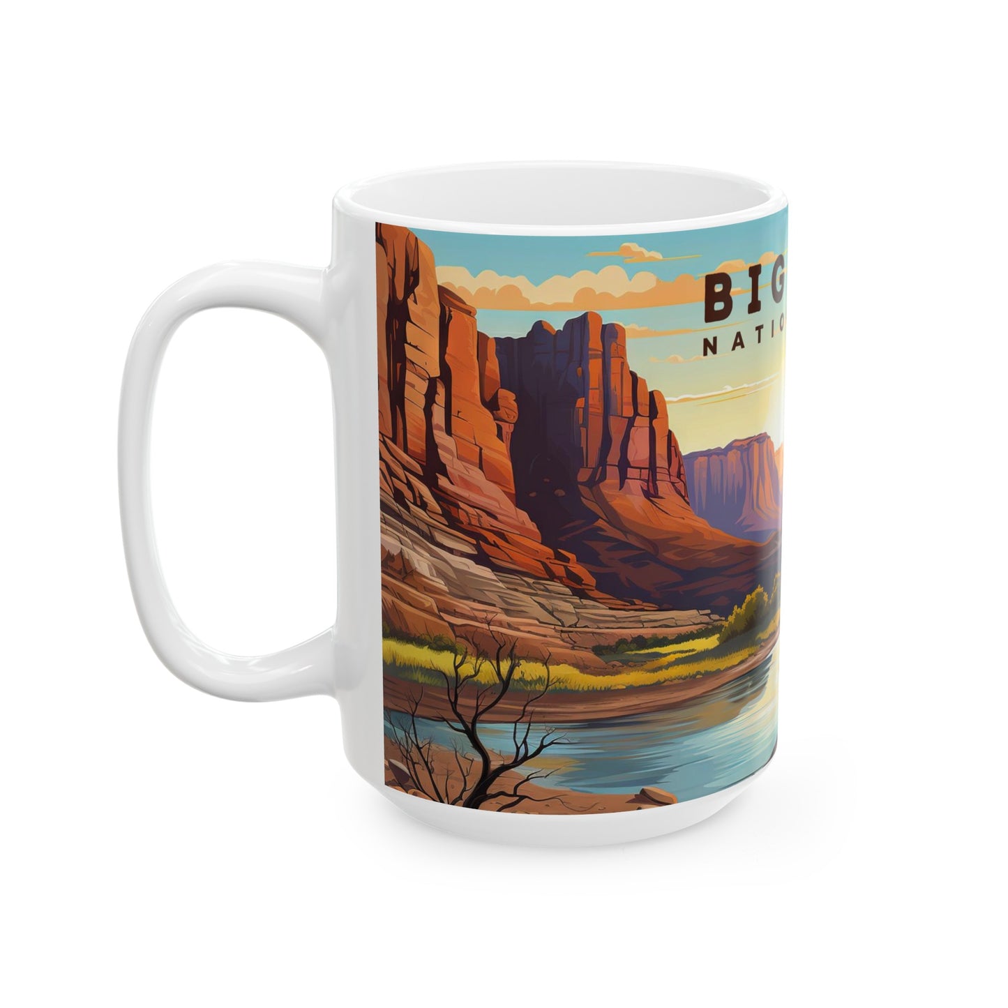 Big Bend National Park Mug | White Ceramic Mug (11oz, 15oz)