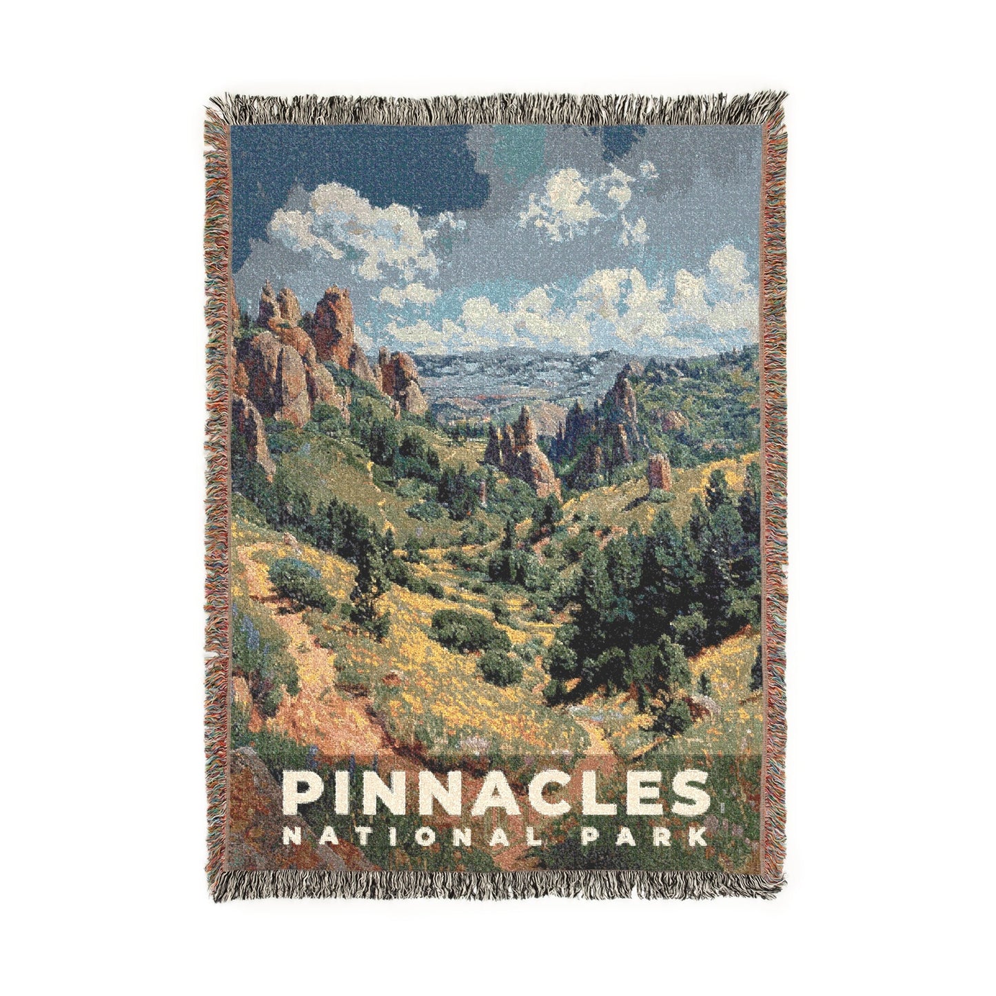 Pinnacles National Park Woven Blanket | S14