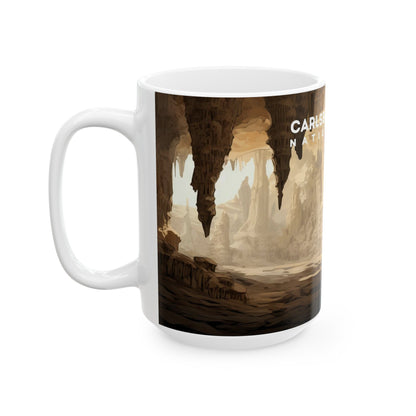 Carlsbad Caverns National Park Mug | White Ceramic Mug (11oz, 15oz)