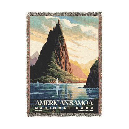 American Samoa National Park Woven Blanket | S03