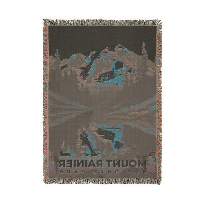 Mount Rainier National Park Woven Blanket | S19