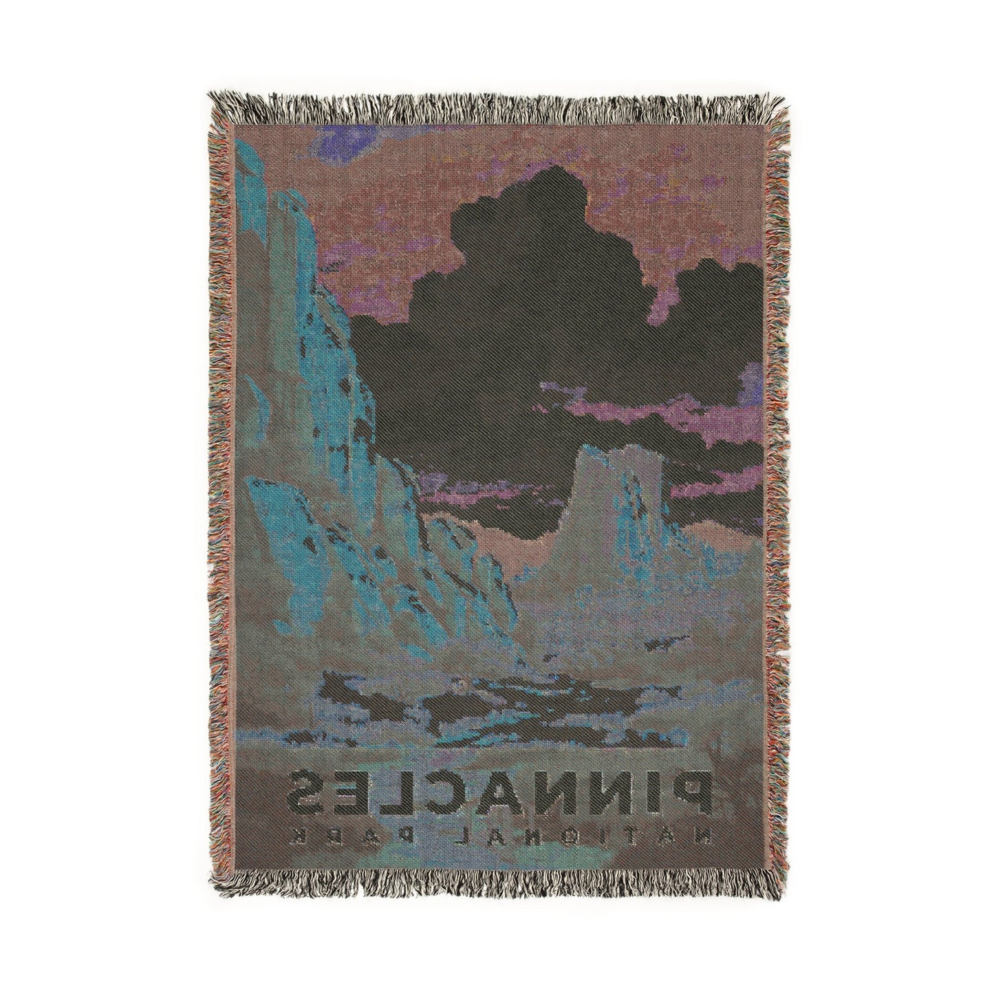Pinnacles National Park Woven Blanket | S06