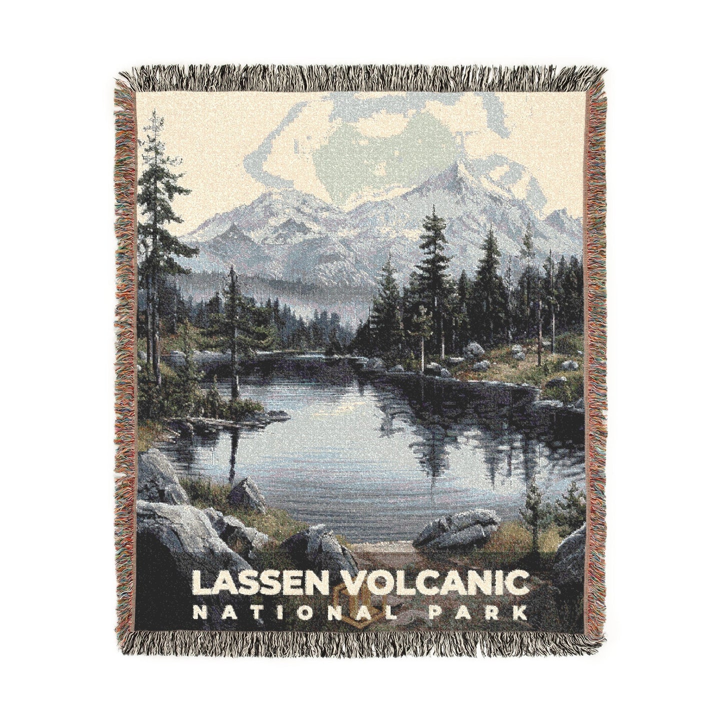 Lassen Volcanic National Park Woven Blanket | S17