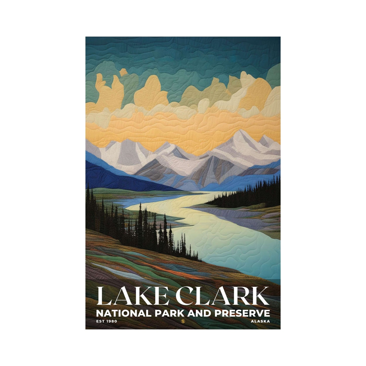 Lake Clark National Park Poster | S09