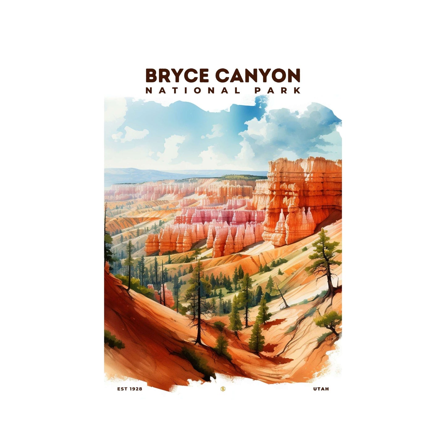 Bryce Canyon National Park Poster | S08