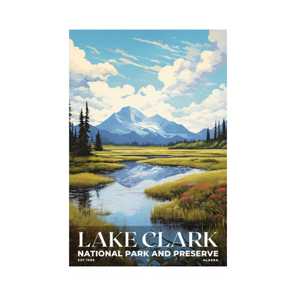 Lake Clark National Park Poster | S06