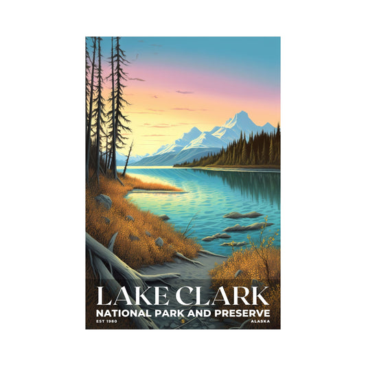 Lake Clark National Park Poster | S02