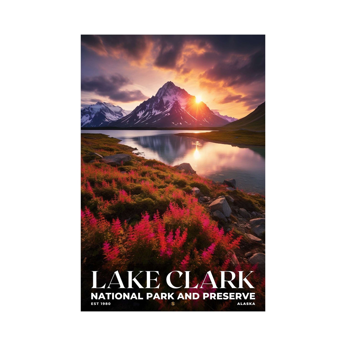 Lake Clark National Park Poster | S10