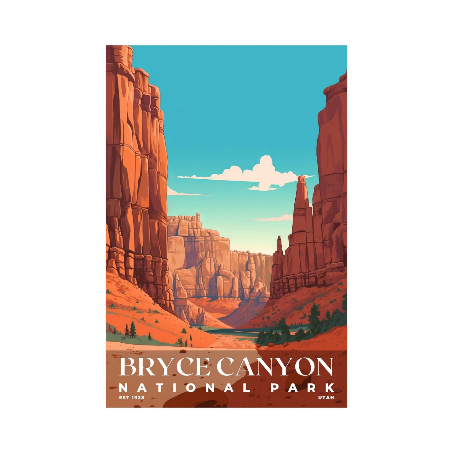 Bryce Canyon National Park Poster | S03