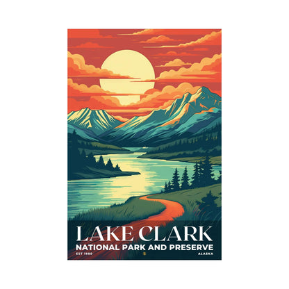 Lake Clark National Park Poster | S05