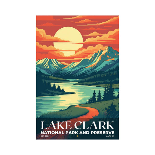 Lake Clark National Park Poster | S05