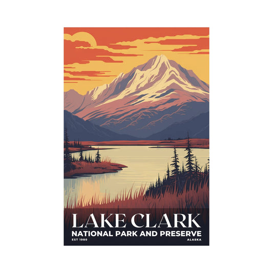 Lake Clark National Park Poster | S03