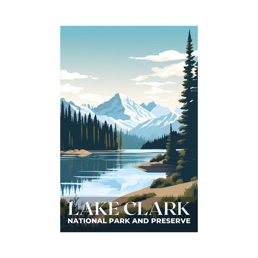 Lake Clark National Park Poster | S01