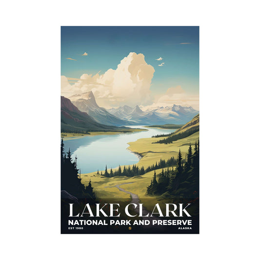 Lake Clark National Park Poster | S07