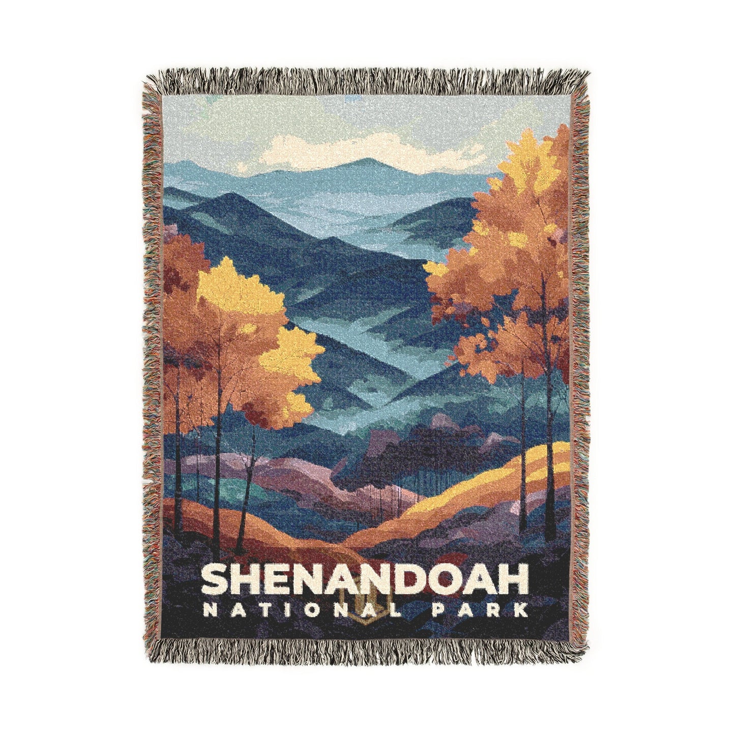 Shenandoah National Park Woven Blanket | S20