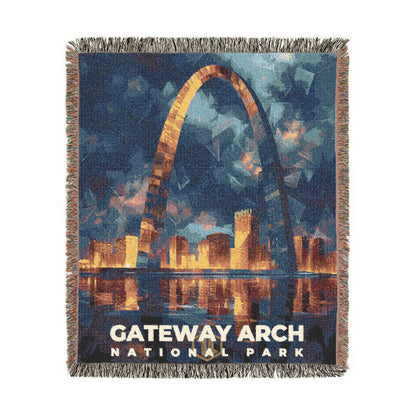 Gateway Arch National Park Woven Blanket | S11
