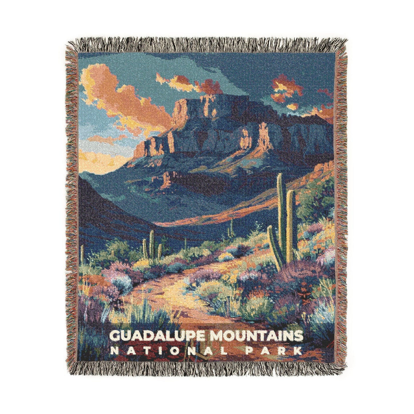Guadalupe Mountains National Park Woven Blanket | S18