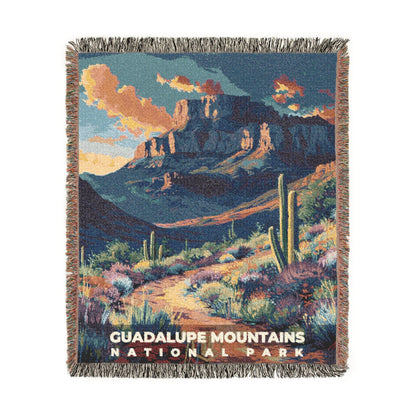 Guadalupe Mountains National Park Woven Blanket | S18