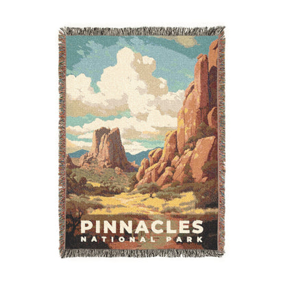 Pinnacles National Park Woven Blanket | S06