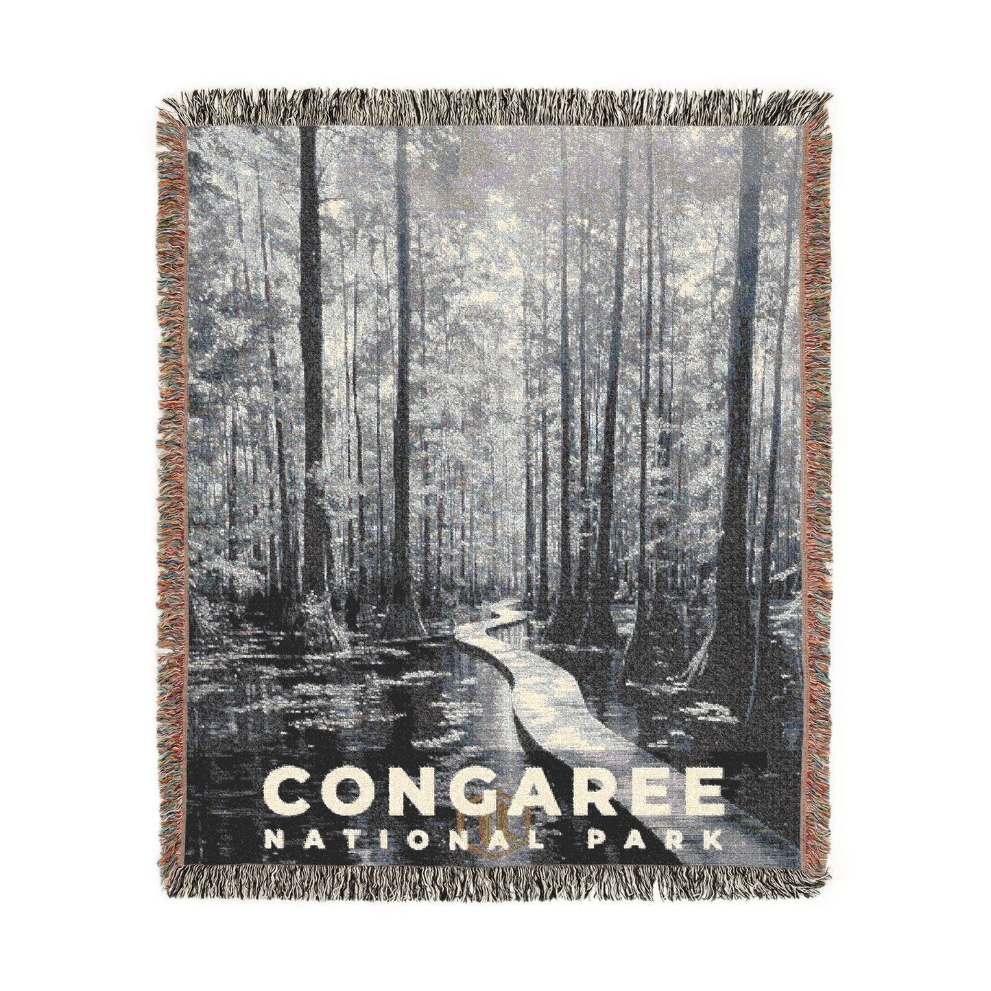 Congaree National Park Woven Blanket | S15