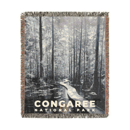 Congaree National Park Woven Blanket | S15