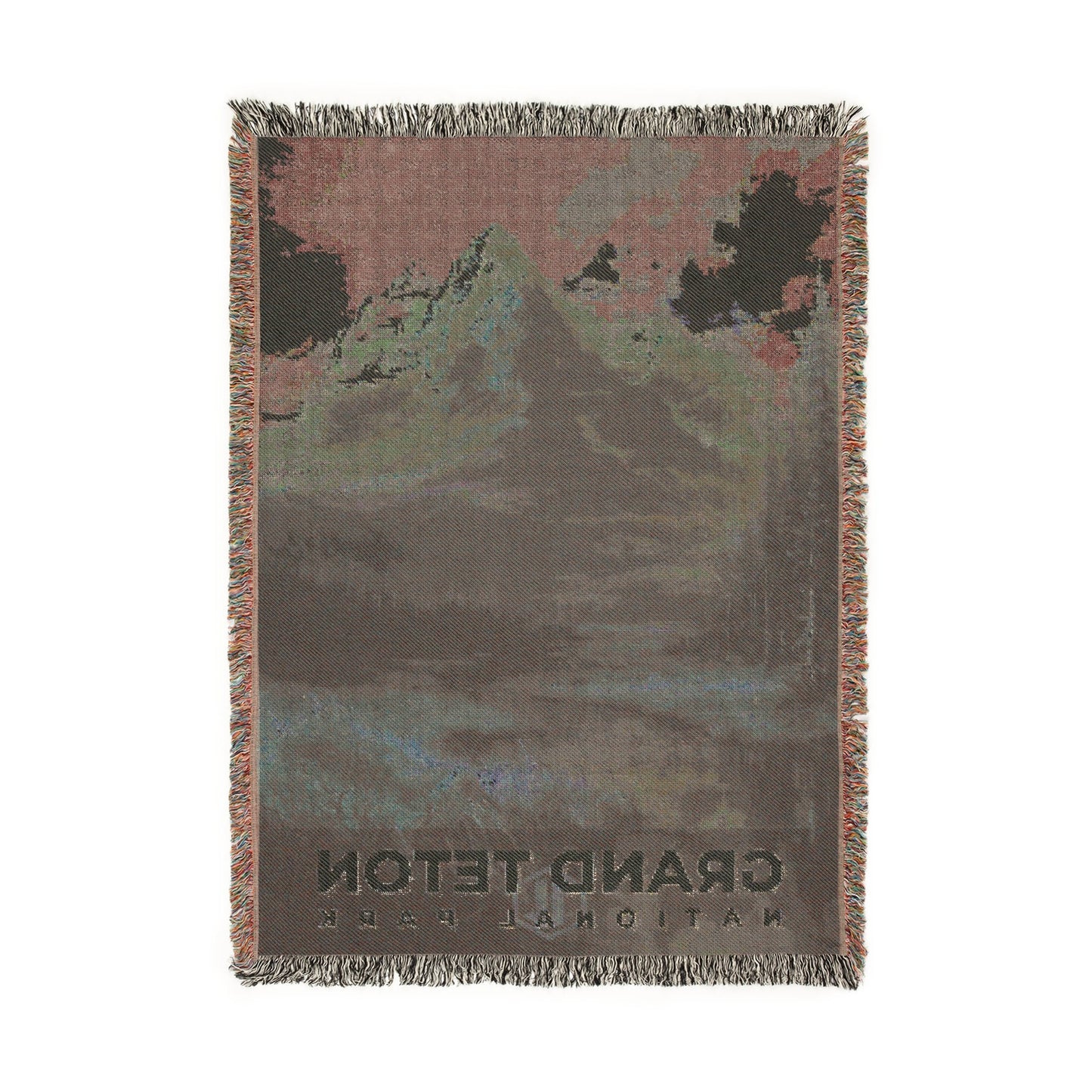 Grand Teton National Park Woven Blanket | S12