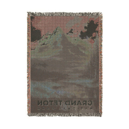Grand Teton National Park Woven Blanket | S12