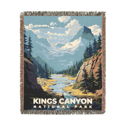 Kings Canyon National Park Woven Blanket | S07