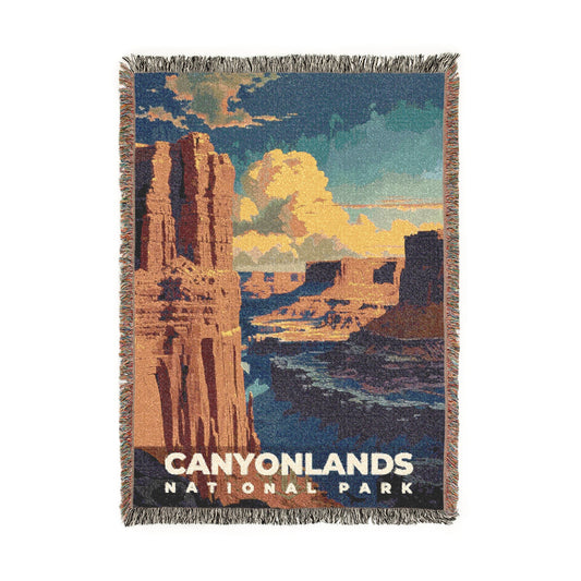 Canyonlands National Park Woven Blanket | S11