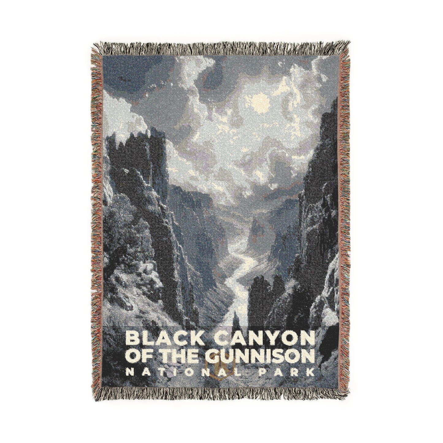 Black Canyon of the Gunnison National Park Woven Blanket | S15